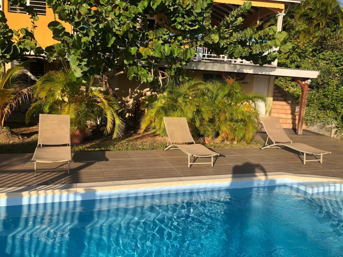 Mango Sea -Villa "Maracudja" Et Appartement "Jojoba" Avec Piscine & Vue Sur Les Iles Saint-Francois  Ngoại thất bức ảnh