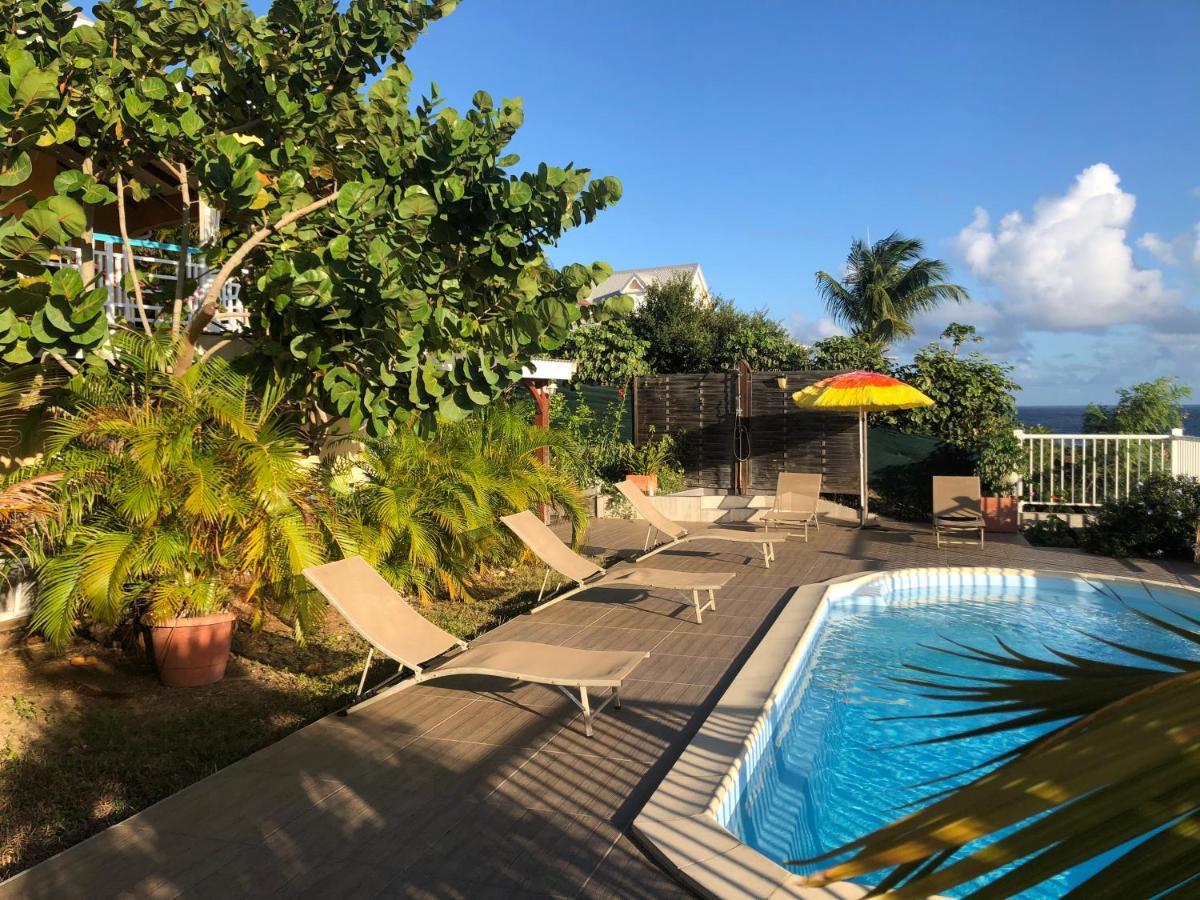 Mango Sea -Villa "Maracudja" Et Appartement "Jojoba" Avec Piscine & Vue Sur Les Iles Saint-Francois  Ngoại thất bức ảnh